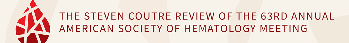 Stanford’s Review of the 63rd Annual American Society of Hematology Meeting Banner